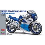 1/12 Suzuki GSX-R750 GR71G, Blau/Weiß