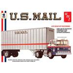 1/25 Ford C600 US Mail Truck w/USPS Trailer *
