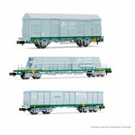 ADIF, 3-tlg. Set Wagen, Tren de contraste de bisculas