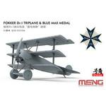 1/24 Fokker Dr. I & Blue Max Medaille, Limited Edition