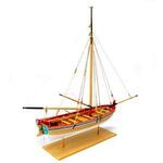 1/48 Lang Boot, 18. Jahrhundert, mit Zubehör
