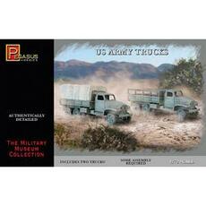 1/72 WW II US Army Trucks, 2 Bausätze