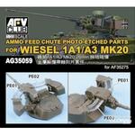 AMMO FEED CHUTE PE FOR WIESEL 1A1/A3 MK20 in 1:35