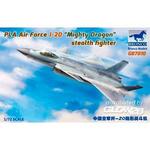 PLA Air Force J-20 \"Mighty Dragon\" stealth fighter