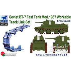 Soviet BT-7 Fast Tank Mod.1937 Workable Track Link Set