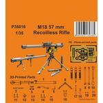 M18 57 mm Recoilless Rifle 1/35 in 1:35
