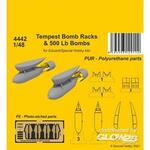 Tempest Bomb Racks & 500 Lb Bombs in 1:48