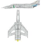 F-4E surface panels 1/48 MENG in 1:48