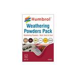 HUMBROL Weathering powders mixed pack - 6 x 9ml