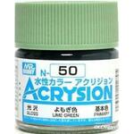 Mr Hobby -Gunze Acrysion (10 ml) Limettengrün