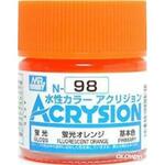 Mr Hobby -Gunze Acrysion (10 ml) Fluoreszierendes Orange