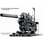 M1 35,5cm schweres Geschütz WWII -Exclusive) in 1:35