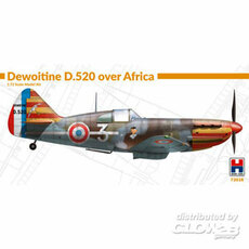 Dewoitine D.520 over Africa in 1:72