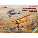 The English Patient\' Movie aircraft Tiger Moth and Stearman in 1:32