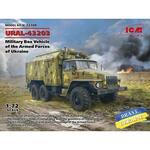 URAL-43203, Military Box Vehicle of the Armed Forces of Ukraine in 1:72
