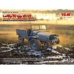 Laffly (f) typ V15T, WWII German military vehicle in 1:35