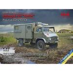 Unimog S 404 with box body,German military truck in 1:35