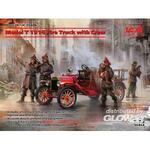 Model T 1914 Fire Truck with Crew in 1:35