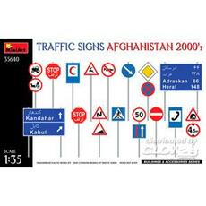 Traffic Signs. Afghanistan 2000\'s in 1:35