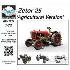 Zetor 25 Agricultural Version in 1:72