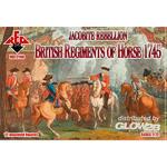 Jacobite Rebellion. British Regiments of Horse 1745 in 1:72