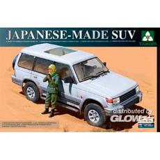 Japanese-made SUV with figure