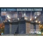 FLAK TOWER I BERLINER ZOO G TOWER in 1:350