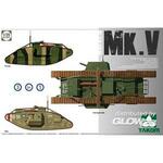 WWI Heavy Battle Tank MarkV 3 in 1
