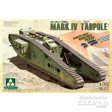 WWI Heavy Battle Tank Mark IV Male Tadpo