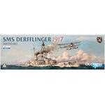SMS Derfflinger1917(Waterline) w/3D printed FF-33E in 1:700