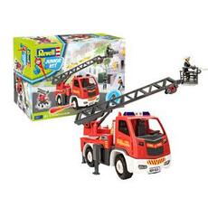 Feuerwehr Leiterwagen mit Figur