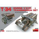 1:35 T-34 Motor (V-2-34) m.Getriebeblock
