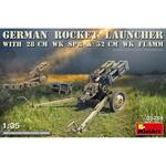 German Rocket Launcher with 28cm WK Spr & 32cm WK Flamm in 1:35