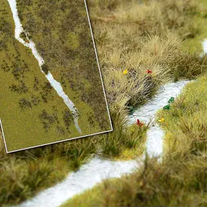 »Groundcover«-Bodendecker: Flusslandschaft