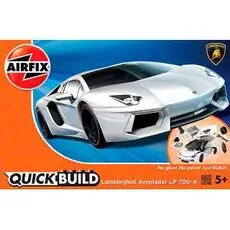QUICKBUILD Lamborghini Aventador, weiß