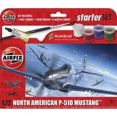 1/72 Starter Set - North American P-51D Mustang