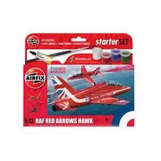 1/72 Small Beginners Set Red Arrows Hawk