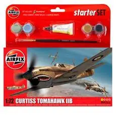 1/72 Small Starter Set, Curtiss Tomahawk IIB