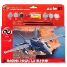 1/72 Large Starter Set, McDonnell Douglas F-18 Hornet *
