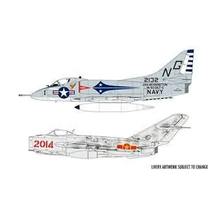 1/72 Mig 17F Fresco Douglas A-4B Skyhawk Dogfight Double