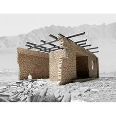 1/48 Einstöckiges Haus, afghanisch*