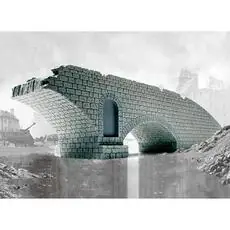 1/72 Schmale Straßenbrücke, zerstört *