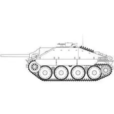 1/35 SdKfz. 138/2, Hetzer, späte Version *