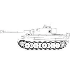 1/35 Tiger-1, frühe Version