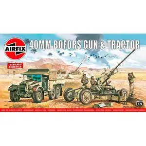1/76 Morris CS8 15-cwt und Bofors-Geschütz