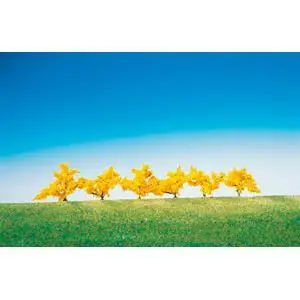 6 Forsythien, gelb blühend