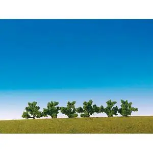 6 Büsche, grün