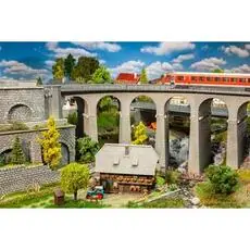 Viadukt-Set, 2-gleisig, gebogen
