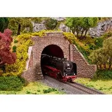 Tunnelportal für Dampf- und Oberleitungsbetrieb