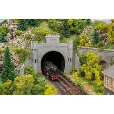 Tunnelportal, 2-gleisig